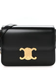 Shiny Calfskin Teen Triomphe Black
