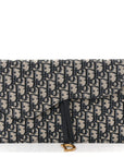 Oblique Saddle Pouch Blue