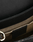 MicroGCCIssima Mini Emily Chain Shoulder Bag Black