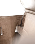 Taurillon Novillo Birkin 30 Gris Asphalte