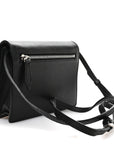 Derby Calfskin House Check Small Macken Crossbody Bag Black Archive Beige
