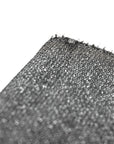 Glitter Fabric Erica Chain Clutch Anthracite