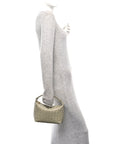 Calfskin Nappa Intrecciato Mini Wallace Travertine