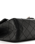 Aged Calfskin Quilted 2.55 Reissue 225 Flap Black