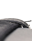 Ultra Matte Calfskin Saddle Belt Bag Black