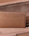 Ultra Matte Calfskin Saddle Bag Blush