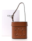 Smooth Calfskin Medium Cuir Triomphe Box Tan