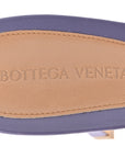 Lambskin Stretch Mule Sandals 41 Lavender
