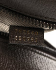 X ADIDAS Crystal Vintage Monogram Textured Dollar Calfskin Web Trefoil Small Ophidia Round Shoulder Bag Mid Natural Nut Off White New Acero
