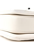 Lambskin Quilted Small Trendy CC Dual Handle Flap Bag White