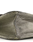 Metallic Lizard Miss D1OR Promenade Pouch Gunmetal