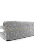 Monogram Denim Onthego MM Washed Grey