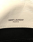 Crinkled Calfskin Matelasse Monogram Baby Niki Chain Satchel Crema Soft