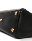 Smooth Calfskin Small Bel Air Carry All Bag Black
