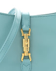 Boarded Dyana Lux Calfskin Mini Jackie 1961 Hobo Dusty Azure