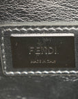 Vitello Catalan Mirror Medium Peekaboo Iconic Satchel Argento