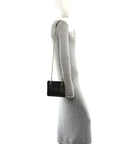 Lambskin Cannage Mini Lady D1OR Black