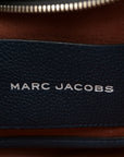 Grained Calfskin Small The Tote Bag Blue Sea