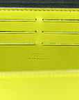 Vitello King FF Lines Embossed Baguette Soft Trunk Wasabi