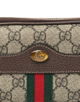 GG Supreme Monogram Ophidia Belted iPhone Case 75 30 Brown