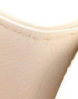Aged Calfskin Quilted 2.55 Reissue Mini Flap White