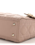 Lambskin Cannage Small My ABC D1OR Lady D1OR Blush