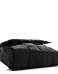Nylon Intrecciato Padded Tech Cassette Bag Black