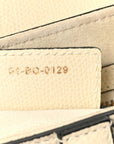 Grained Calfskin Saddle Bag White