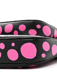 LV X YK Empreinte Multi Pochette Accessories Black Fuchsia