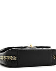 Caviar Quilted Small CC You Flap Black