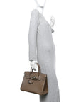 Epsom Birkin 30 Etoupe