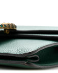Calfskin Mini Dionysus Shoulder Bag Emerald