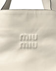 Soft Calf Hobo Bag White