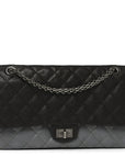 Caviar Iridescent Calfskin 2.55 Reissue 226 Flap Brown Grey
