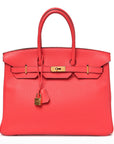 Togo Birkin 35 Bougainvillea