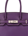 Taurillon Clemence Birkin 30 Ultraviolet