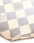 Damier Azur Braided Neverfull MM Orange