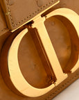 Ostrich 30 Montaigne Flap Bag Brown