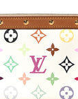 Monogram Multicolor Pochette Accessories White