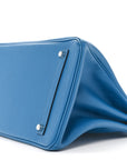 Epsom Birkin 35 Bleu Izmir