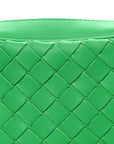 Calfskin Intrecciato Small Camera Bag Parakeet
