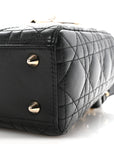 Lambskin Cannage Small My ABCD1OR Lady D1OR Black