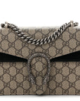 GG Supreme Monogram Mini Dionysus Shoulder Bag Black