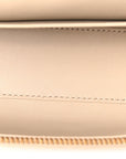 Suede Intrecciato Bang Bang Vanity Case Ecru