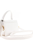 Smooth Calfskin Le Chiquito Long White