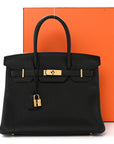 Togo Birkin 30 Black