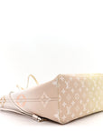 Monogram Giant Spring In The City Neverfull MM Sunset Kaki