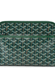 Goyardine Jouvence Toiletry Pouch MM Green
