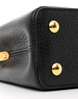 Taurillon Braided Capucines Mini Black