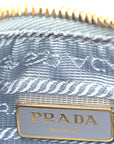 Saffiano Lux Re-Edition 2005 Mini Shoulder Bag Celeste